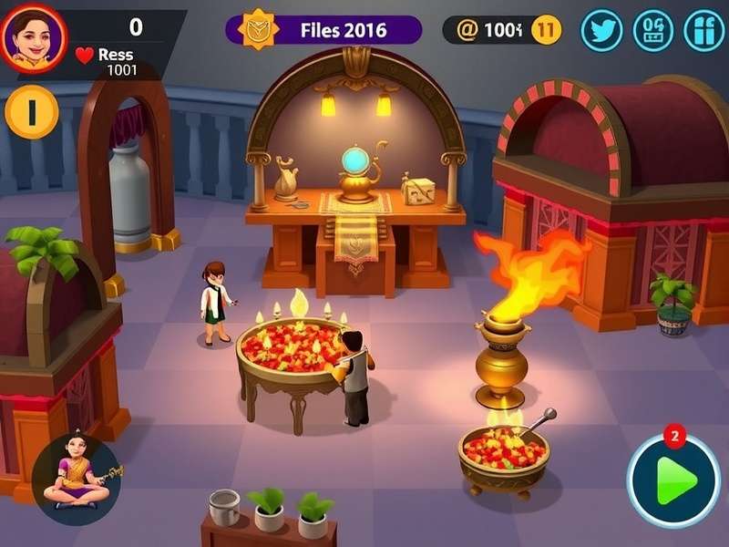 Tamil Nadu Temple Residence gameplay screenshot